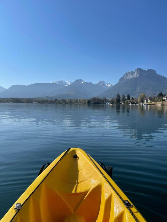 Chalet Annecy 200M Lac, Plage & Montagnes Dış mekan fotoğraf